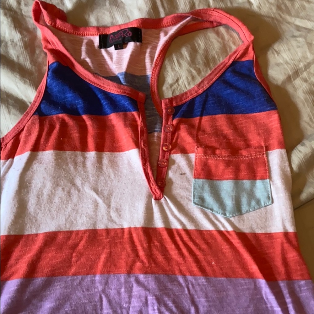 Aero 83 racer back tank